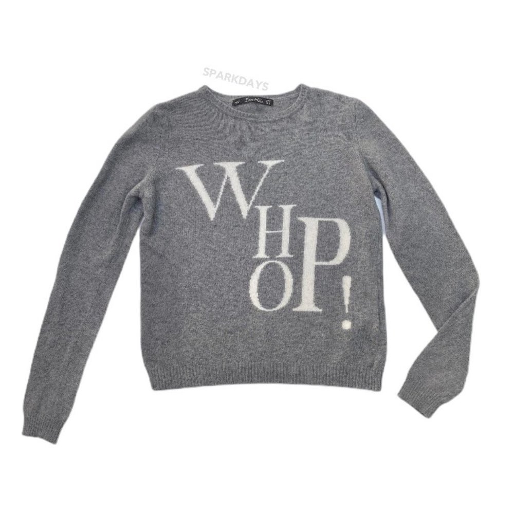 Zara Gray Knit Long Sleeve Pullover Kids Wool Sweater S